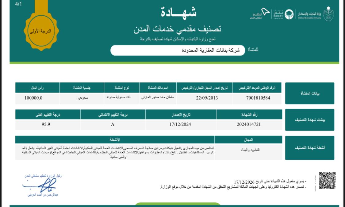 شركات التطوير العقاري